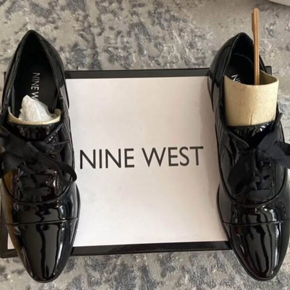 Black Nine West Shoes, Size 6 - Picture 1 of 3
